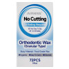 Wax for braces granulated, 72 pcs